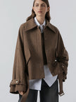 Claudia Trench Coat in Wool