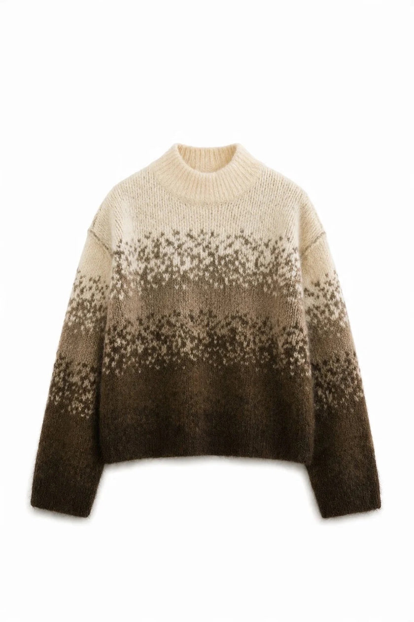 Ombré Knit Sweater