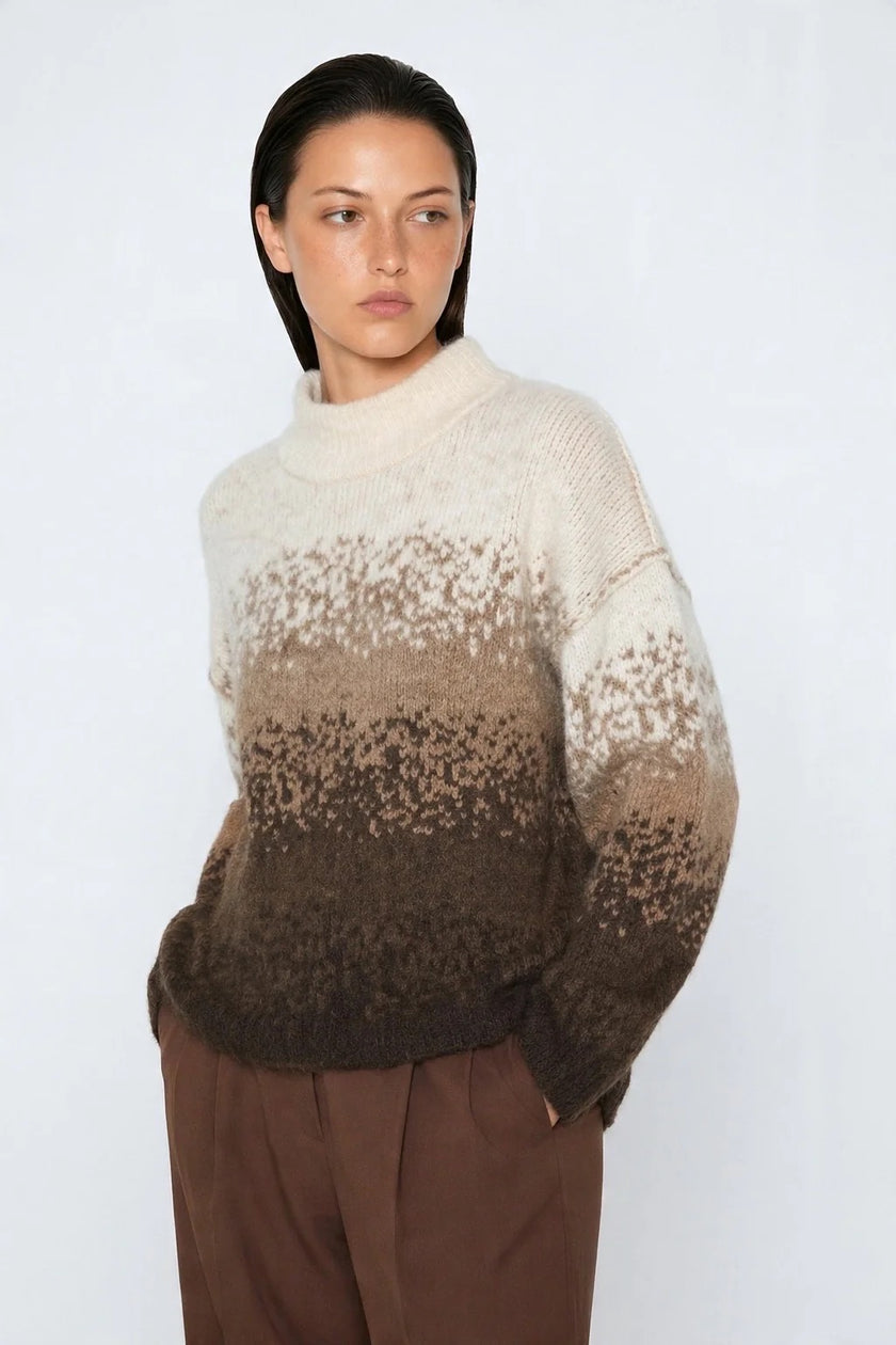 Ombré Knit Sweater