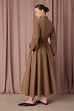 Mara Shirt Dress - Dark Beige