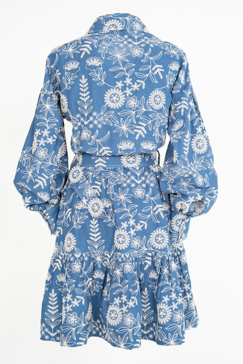 Bluebell Embroidery Dress