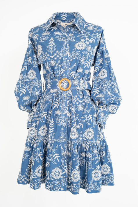 Bluebell Embroidery Dress
