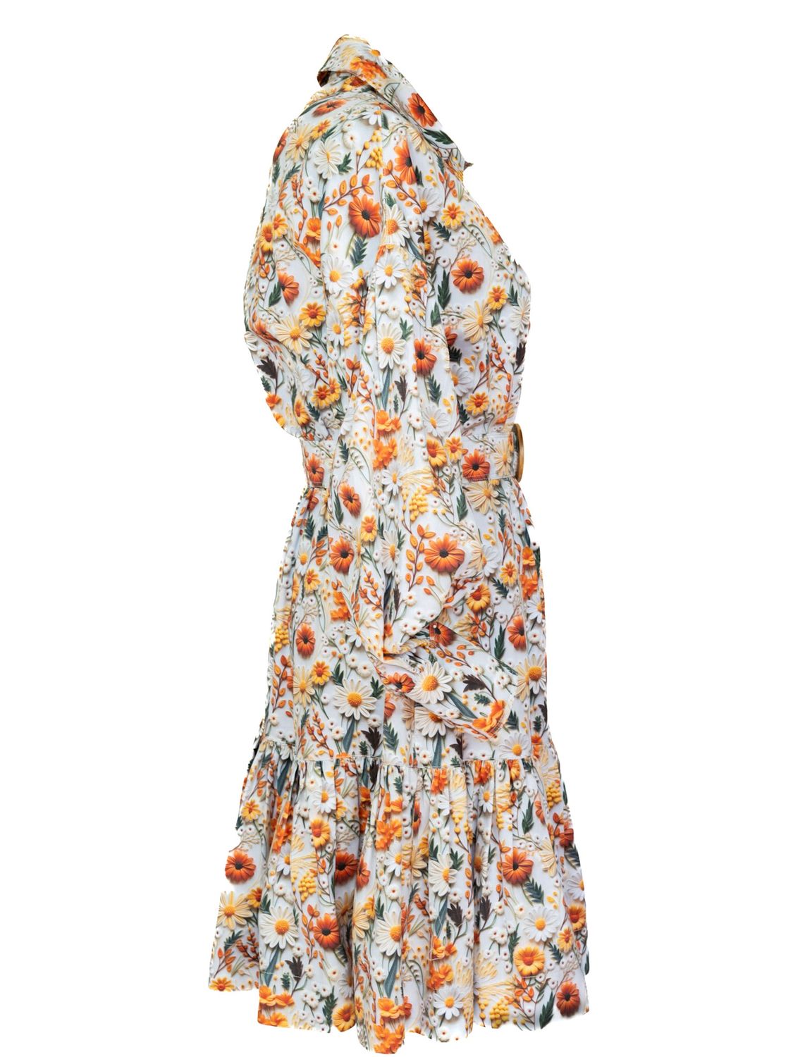 Meadowlight Cotton Mini Dress