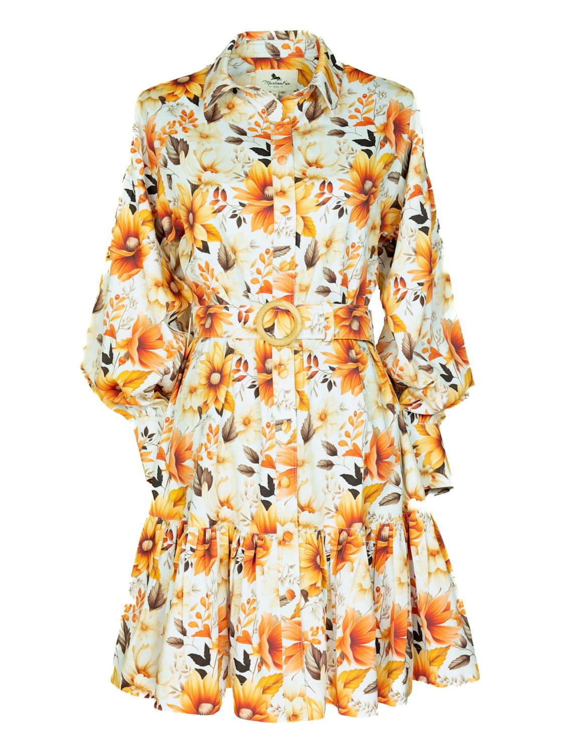 Vibrant Floral Mini Dress