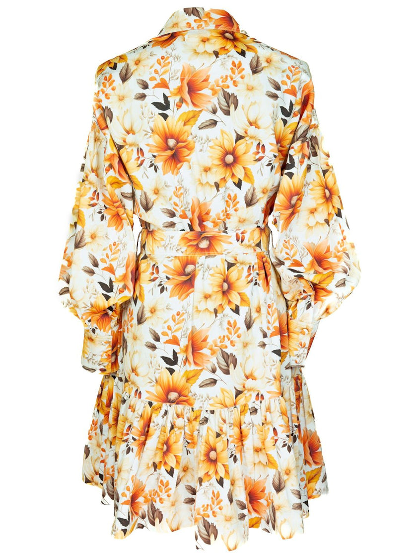Vibrant Floral Mini Dress
