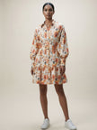 Vibrant Floral Mini Dress