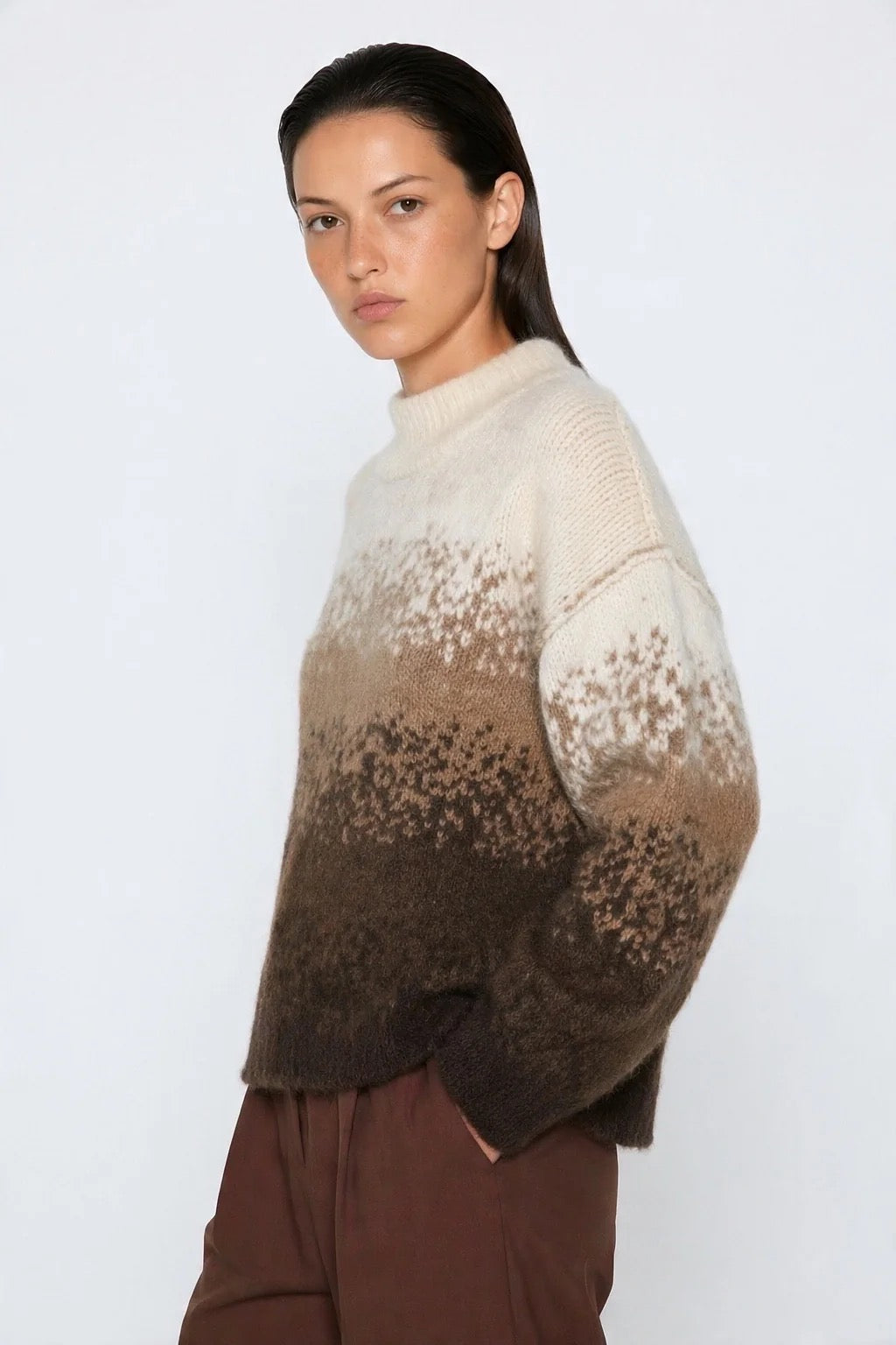 Ombré Knit Sweater
