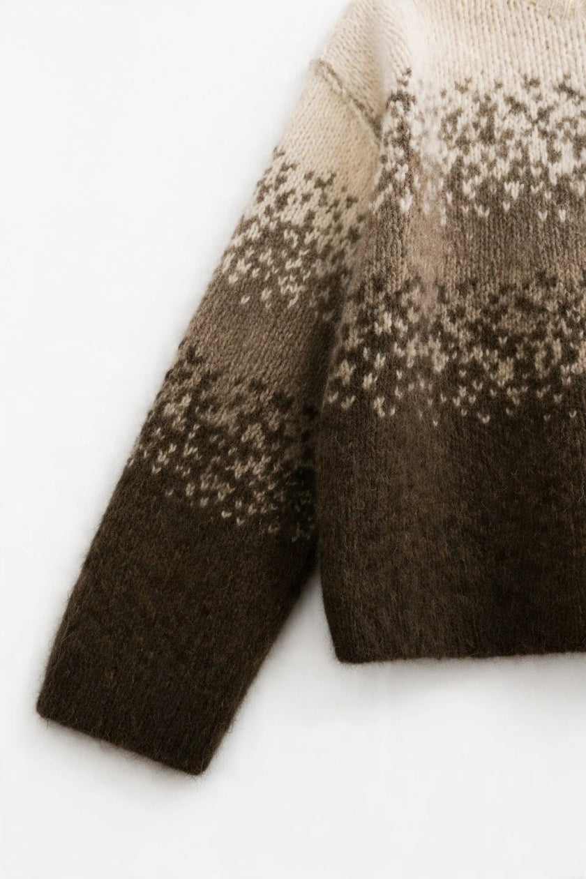 Ombré Knit Sweater