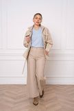 Jacket Cotton & Lyocell - Light Beige