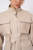Jacket Cotton & Lyocell - Light Beige