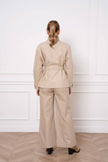 Jacket Cotton & Lyocell - Light Beige
