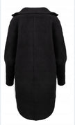 Alpaca Cardigan Black