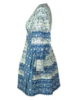 Cotton Jacquard Wrap Dress