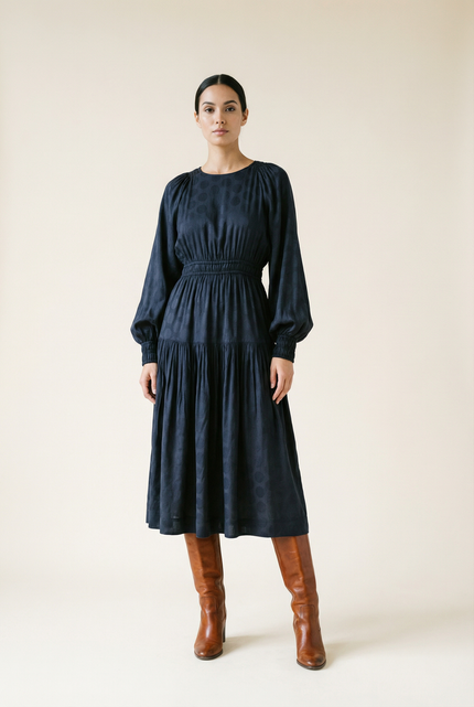 Lotus Midi Dress