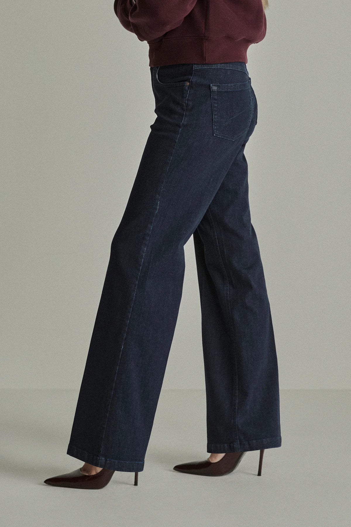 Mira Wide Legs - Pure Indigo