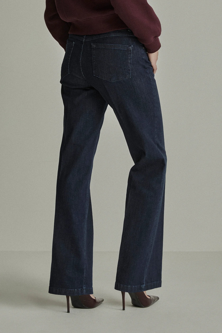 Mira Wide Legs - Pure Indigo