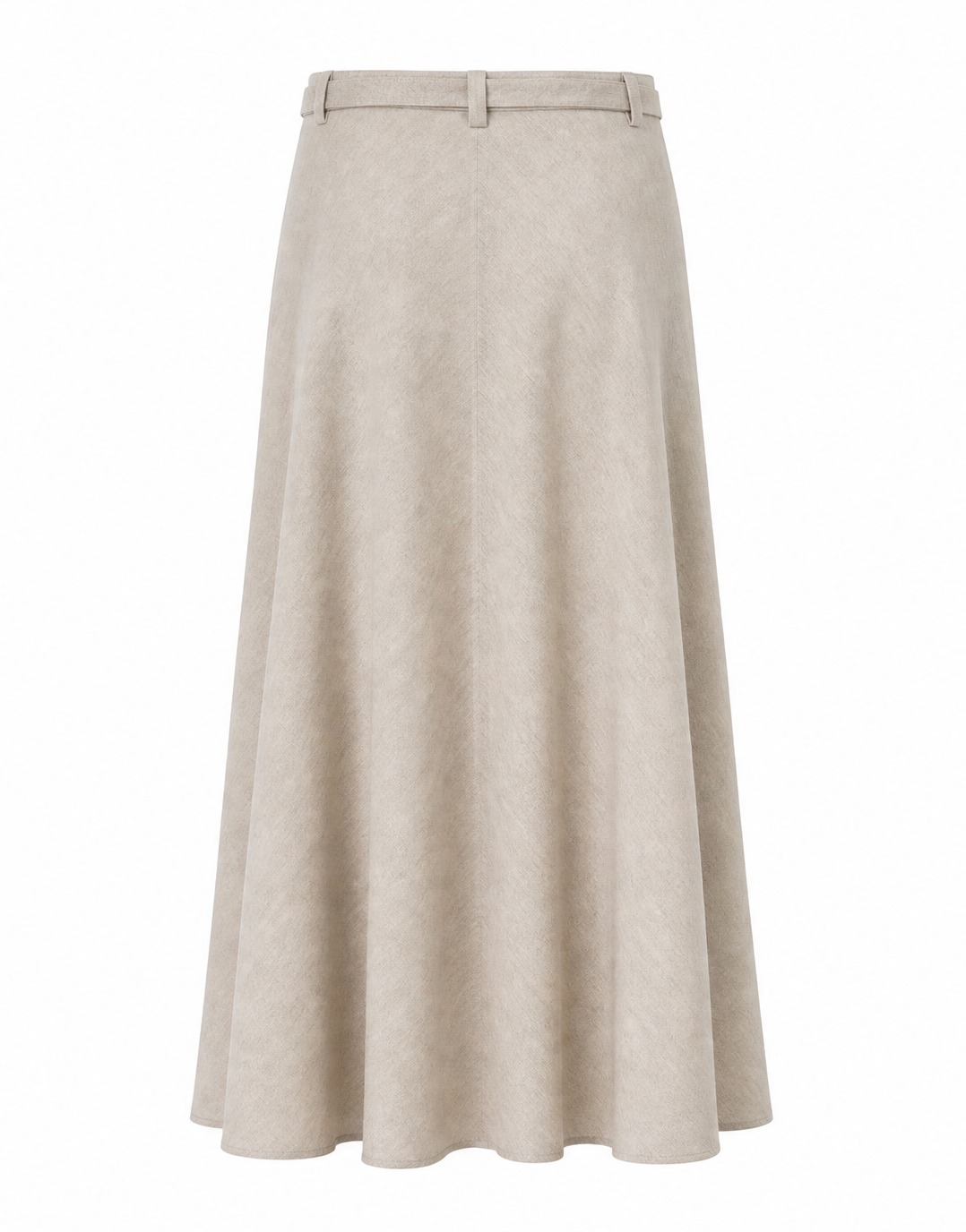 Belted Midi Skirt