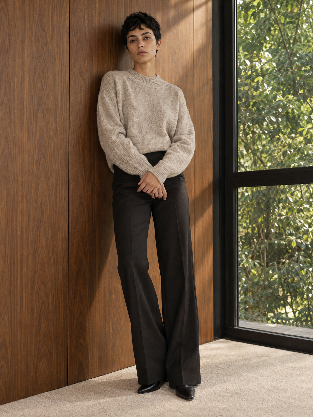 Sisse Knit - Sand Melange