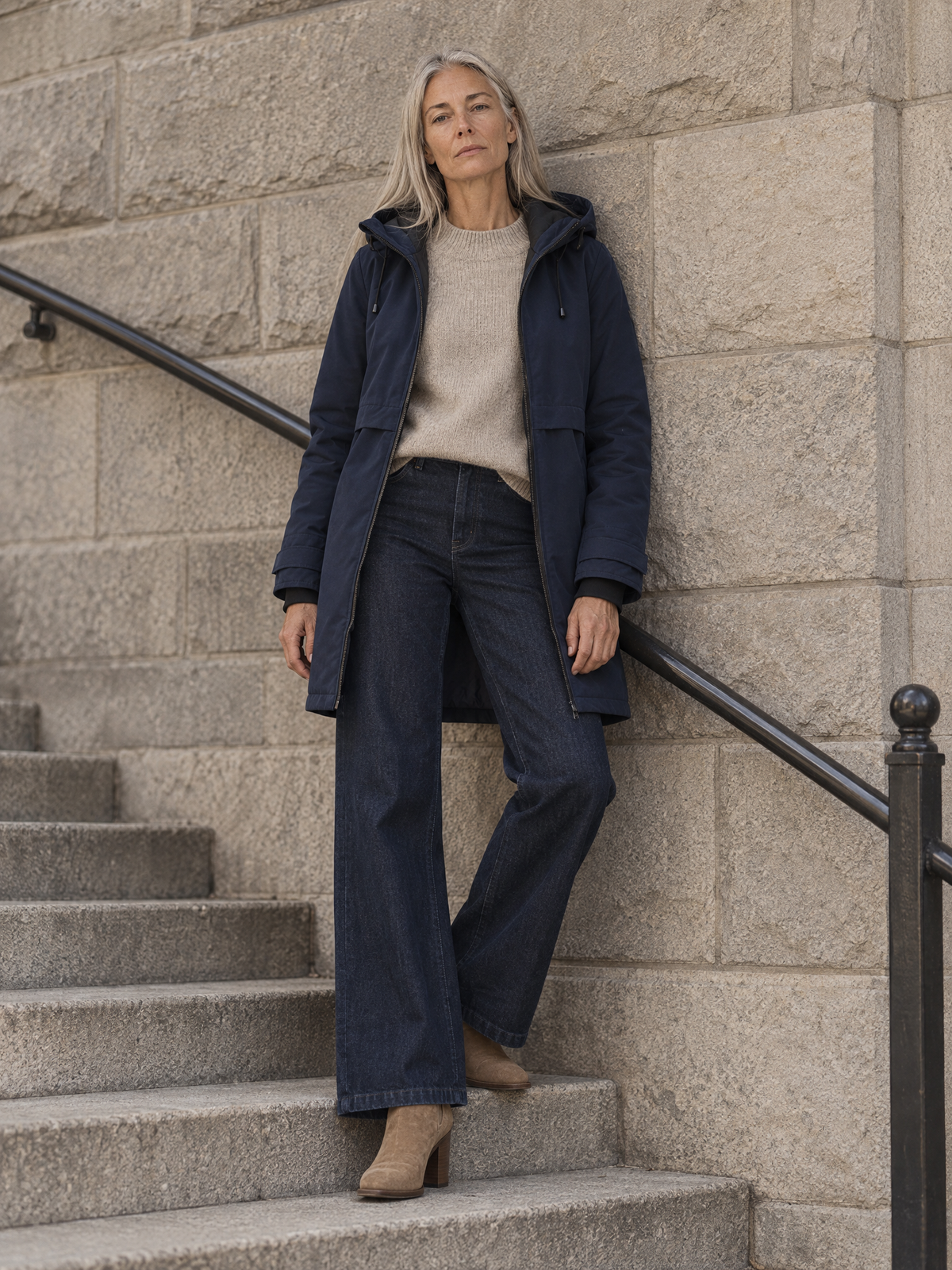 Karoline - Navy Jacket