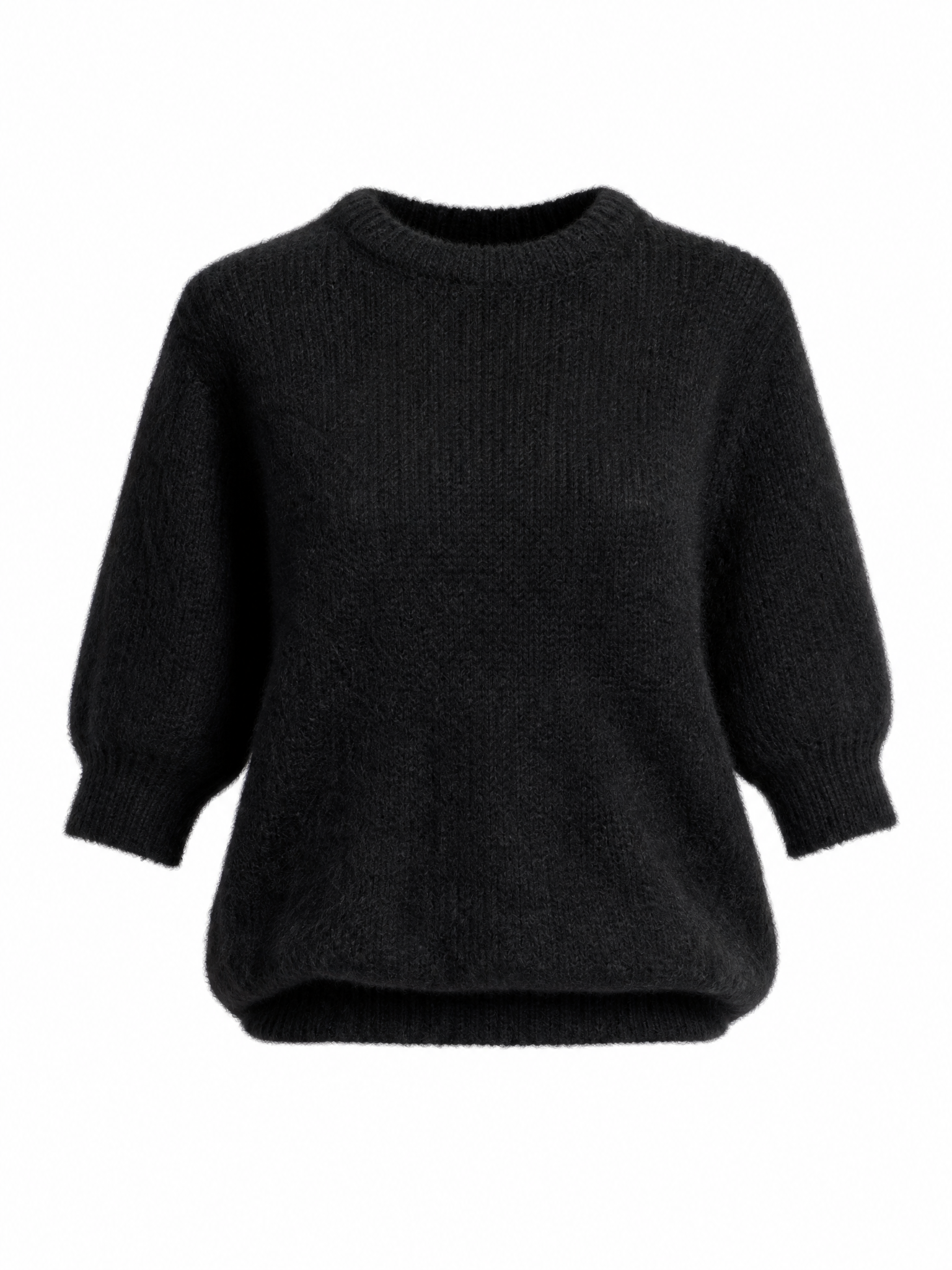 Glammy Mohair Sweater - Black