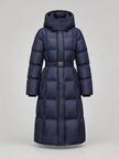 Navy Blue Coat-Jacket with belt