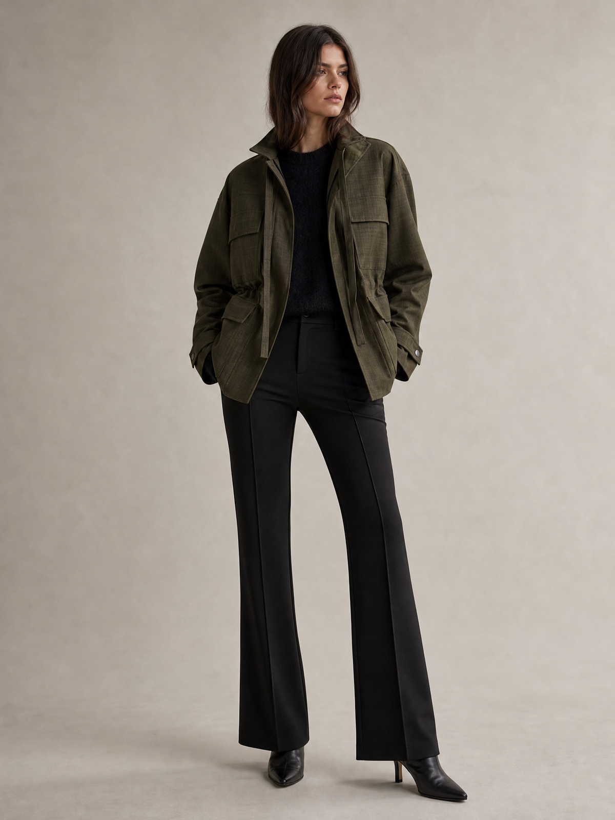 Tailored Pants Jackie - Black
