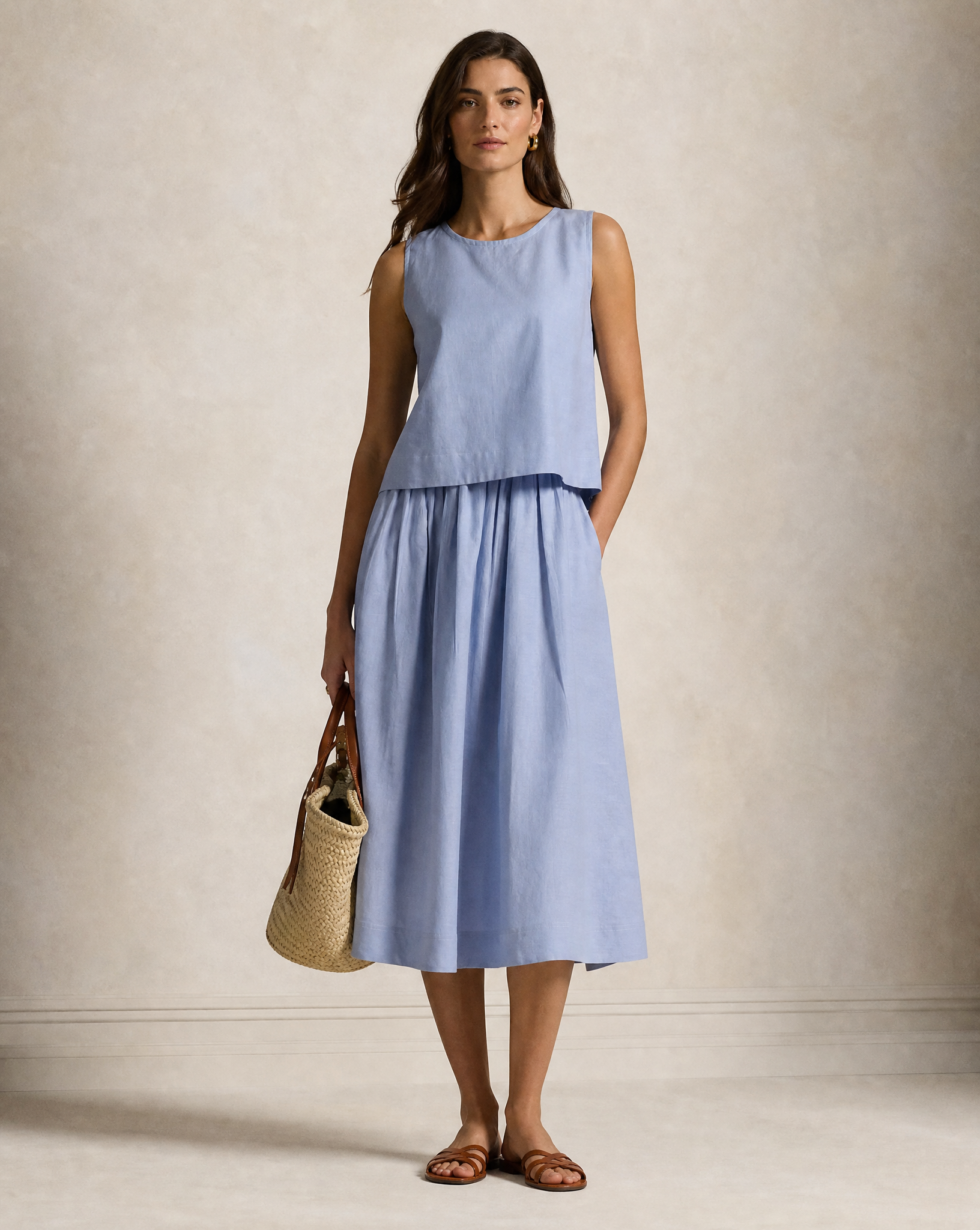 Oxford Cotton Top