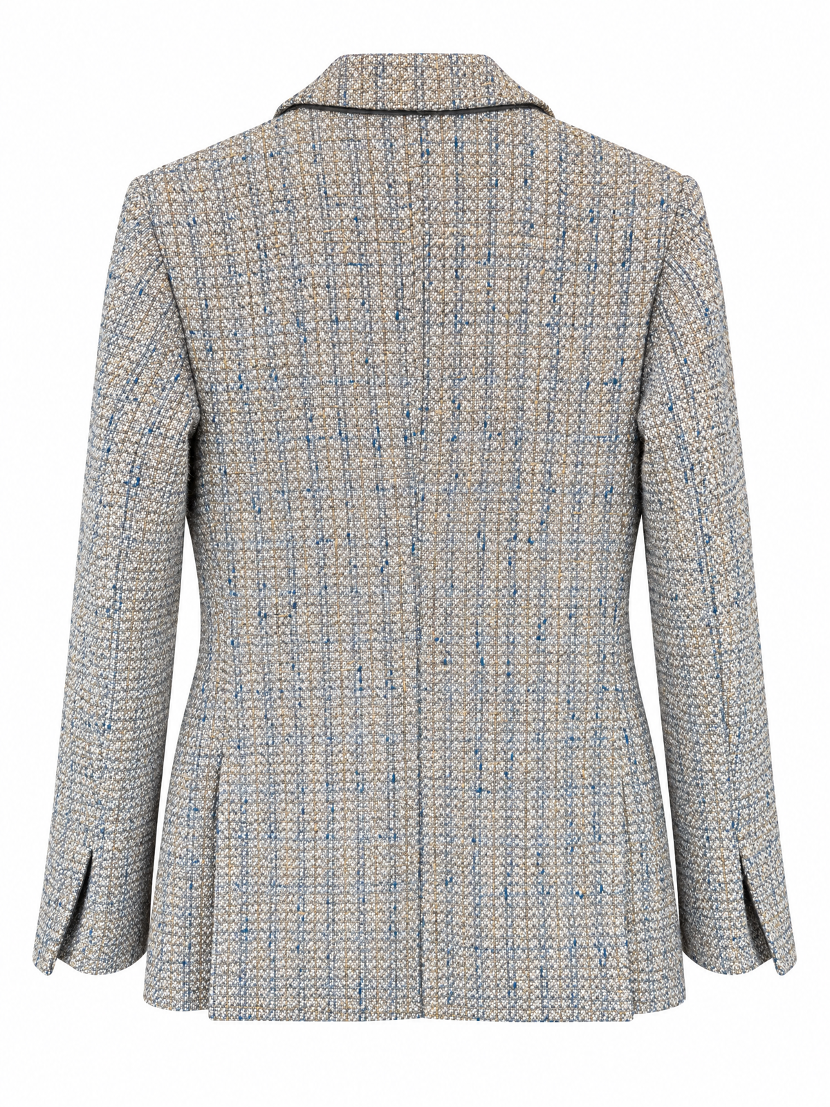 Wool-Blend Twill Blazer