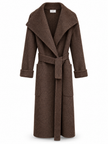 Wool-Silk Oversized Coat