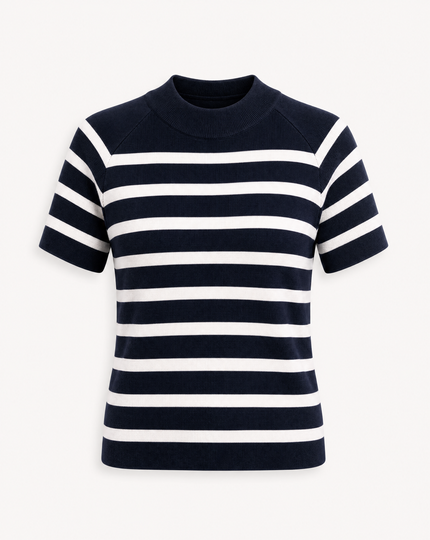 Knit Viscose-blend Top