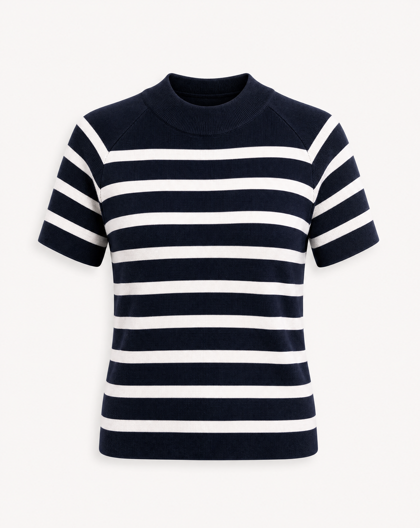 Knit Viscose-blend Top