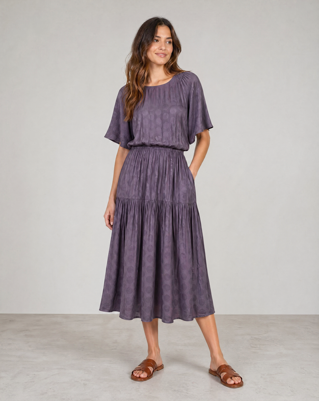The Moonflower Midi Dress