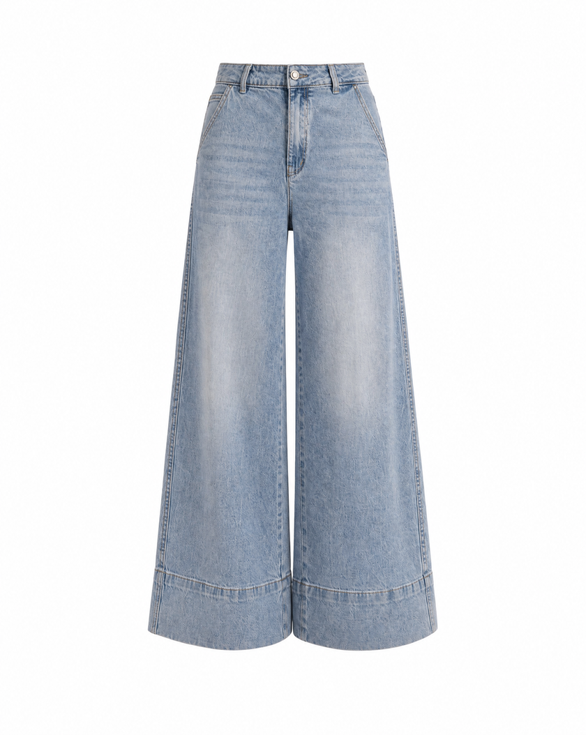 Cropped Denim Jeans