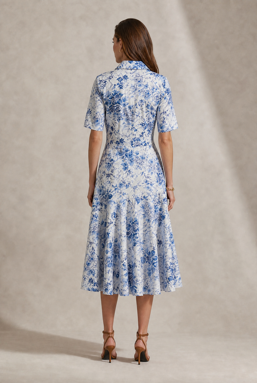 Cotton Poplin Dress