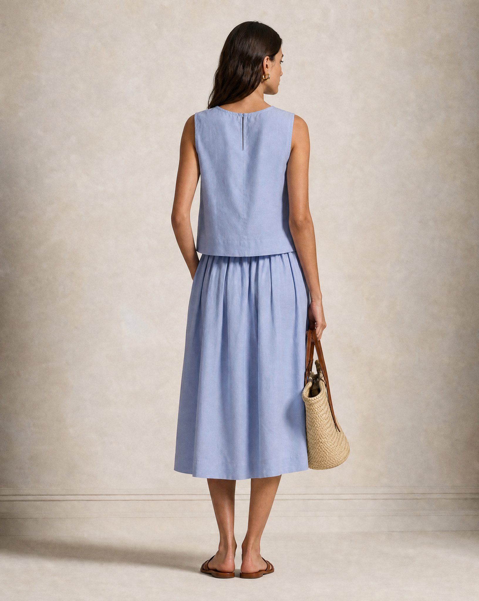 Oxford Cotton Top