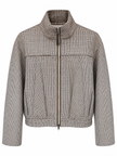 Herringbone Bomber Jacket