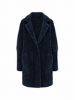 Alpaca Cardigan Blue