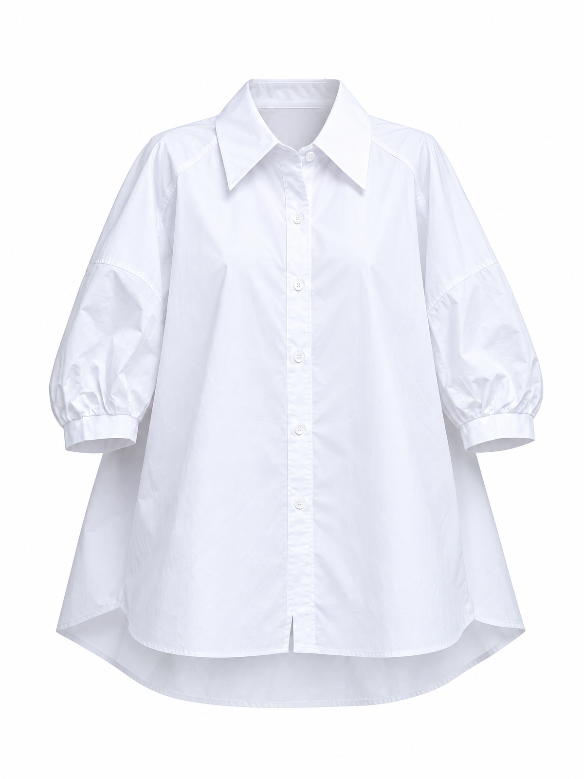 Relaxed Poplin Shirt