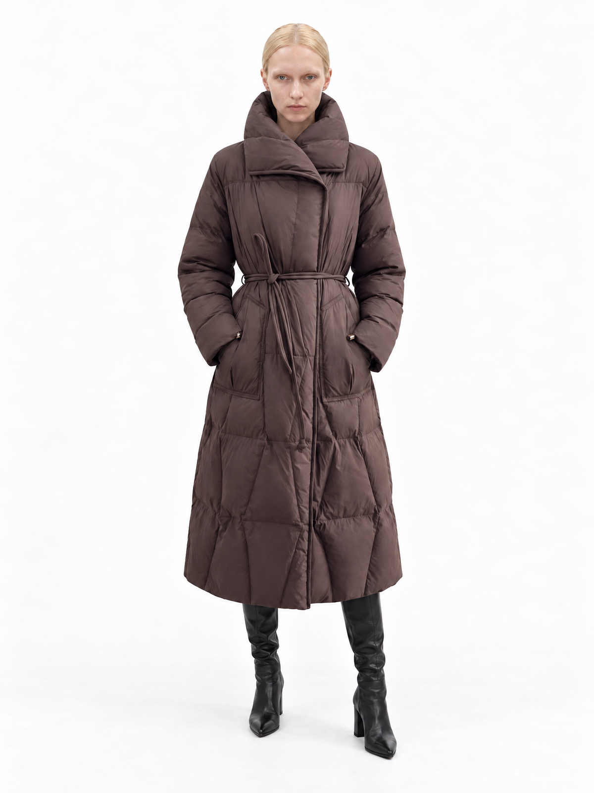 Belt-tie Elegant Coat-Jacket