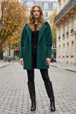 Alpaca Cardigan Green