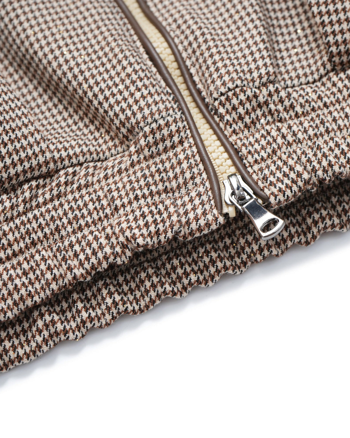 Herringbone Bomber Jacket