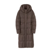 Down Elegant Down Coat - Brown