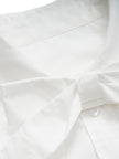 Cotton Shirt with Tie & Bow