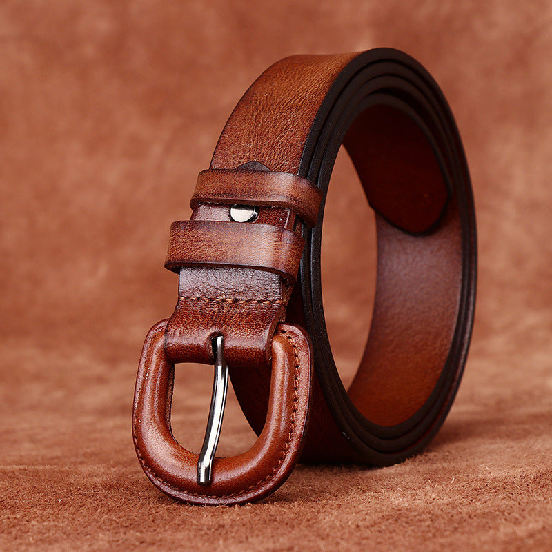 Leather Belt - Brown