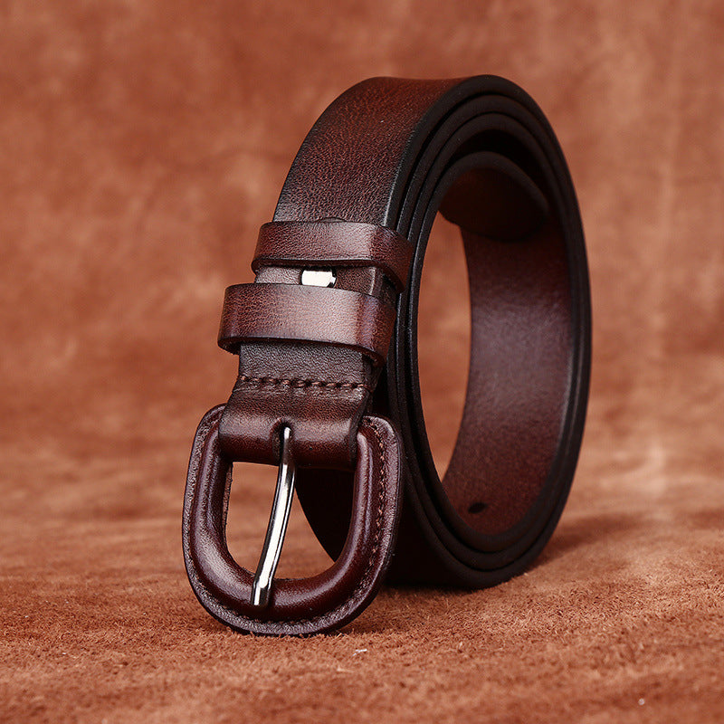 Leather Belt - Dark Brown