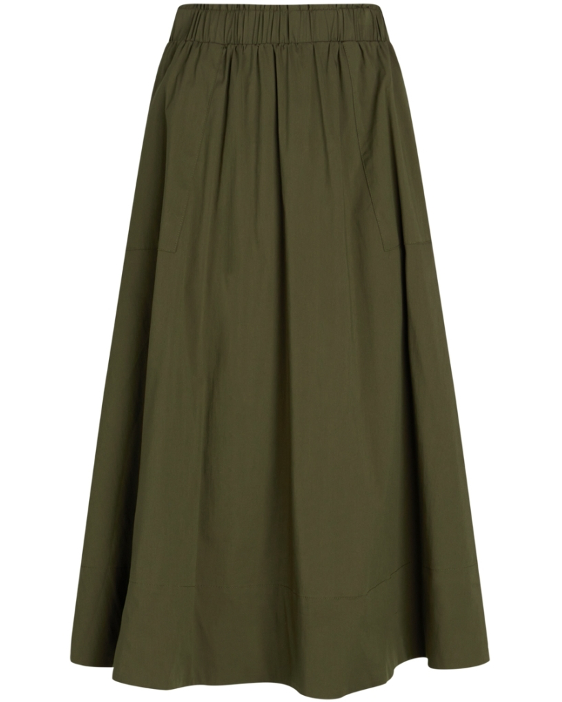 Vilma Midi Skirt - Green