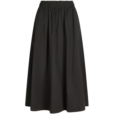 Vilma Midi Skirt - Black