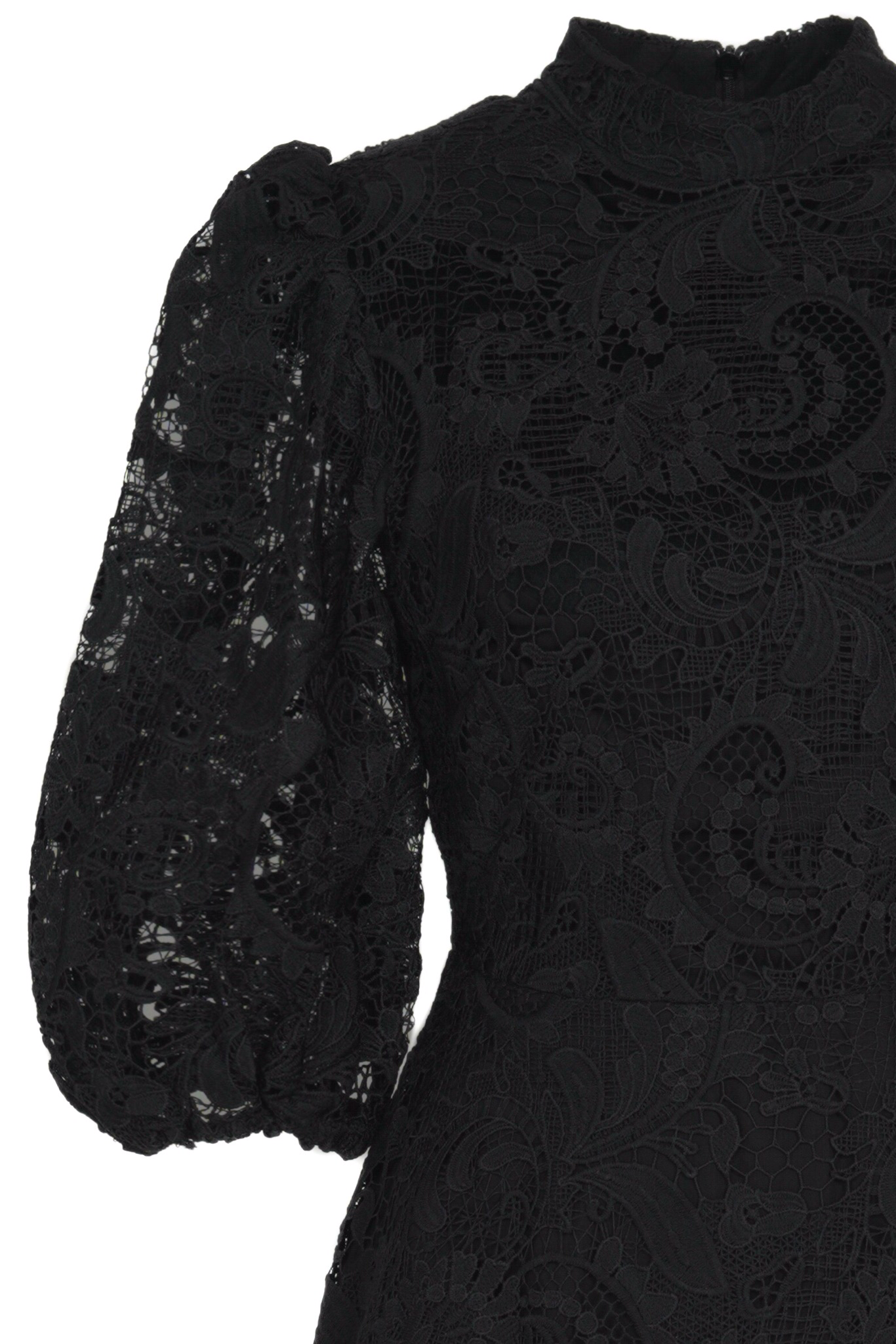 Blonde Maxikjole - Svart