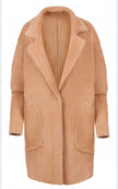 Alpaca Cardigan Beige