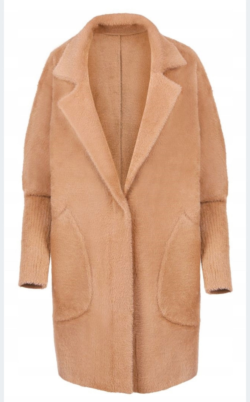 Alpaca Cardigan Beige